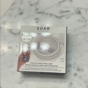 Soar clip on selfie ring light NEW